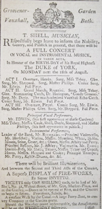 Bath Chronicle 14th Aug 1800